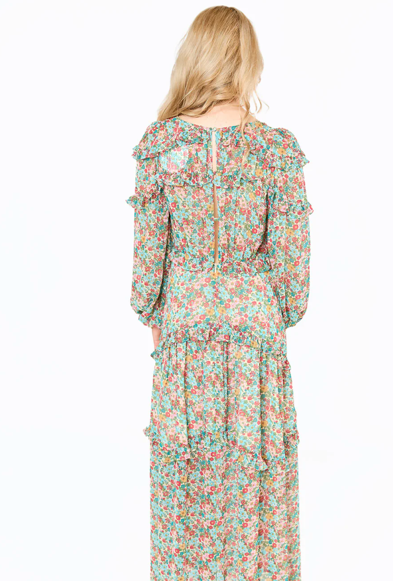 Pia Long sleeve Maxi dress - Lush