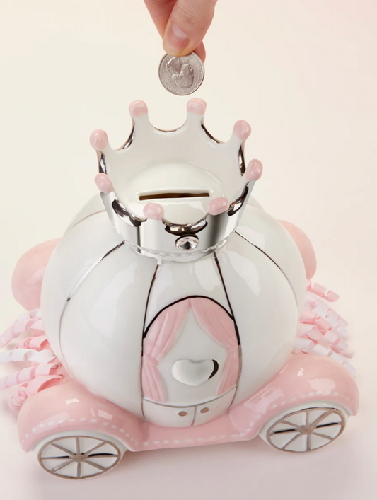 Little Princess Carriage Porcelain Bank