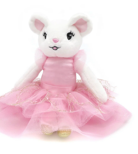 CLARIS THE MOUSE - PINK MINI PLUSH DOLL