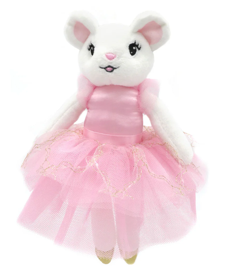 CLARIS THE MOUSE - PINK MINI PLUSH DOLL