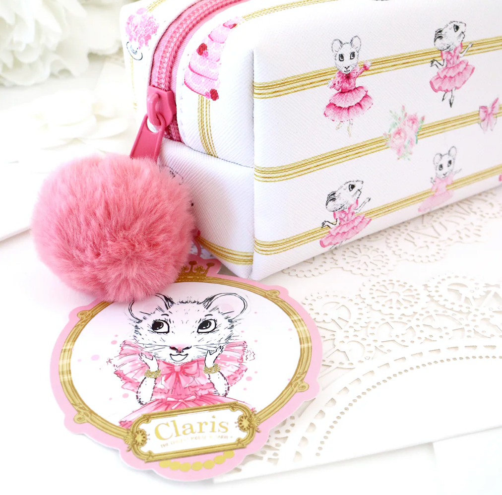 Claris The Mouse -Magnificent Mess Pencil Case