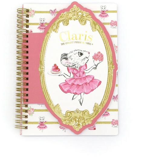 CLARIS THE MOUSE - MAGNIFICENT MESS A5 NOTEBOOK