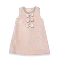 Big Bows Sleeveless Wooly Dress