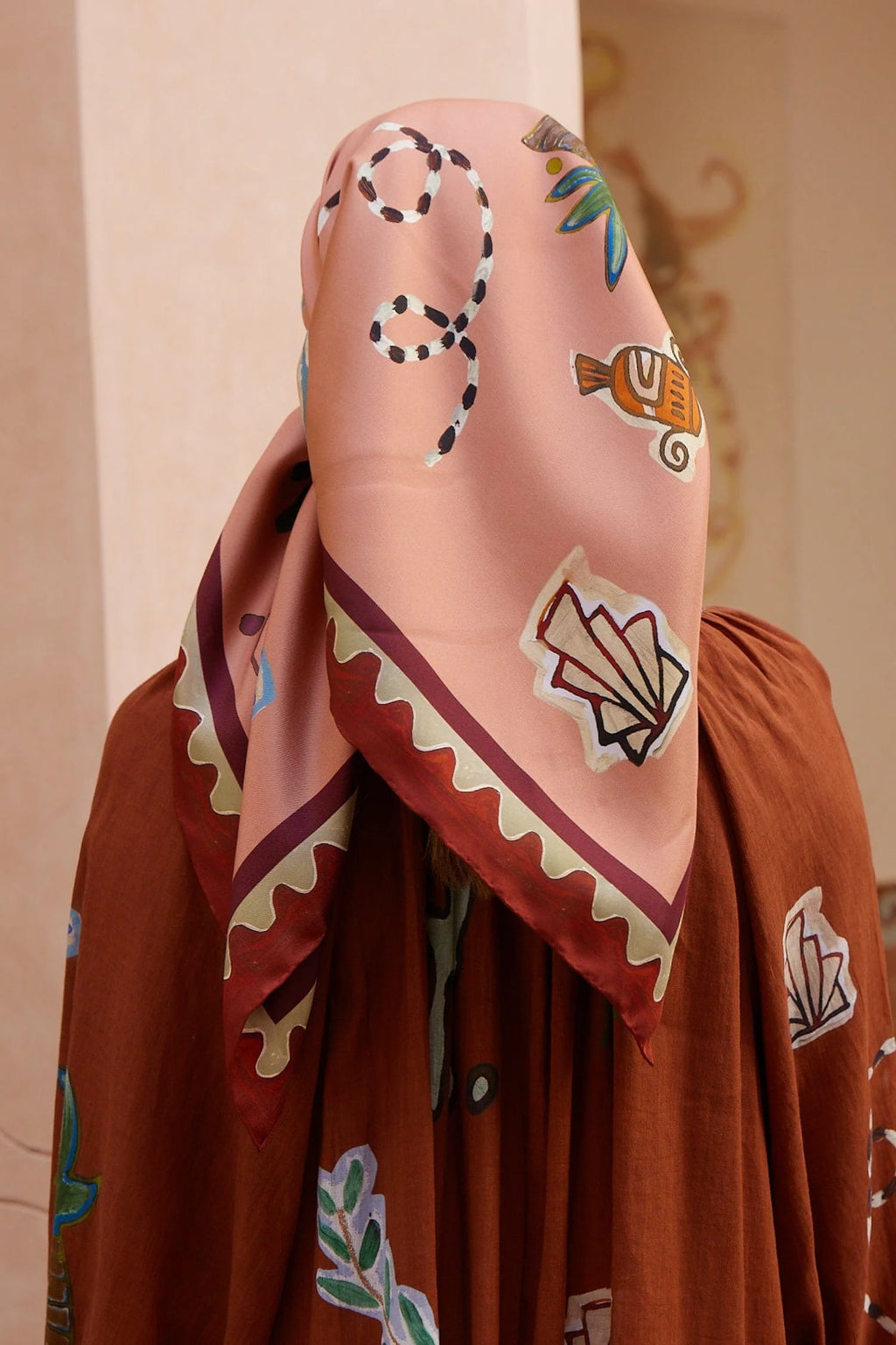 Laurence Silk Scarf