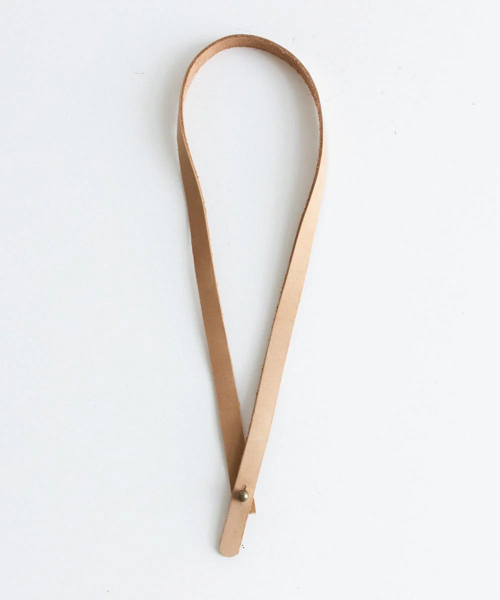 Nude Thin Leather Band