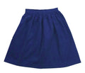 Fall Royal Blue Corduroy Girl's Skirt