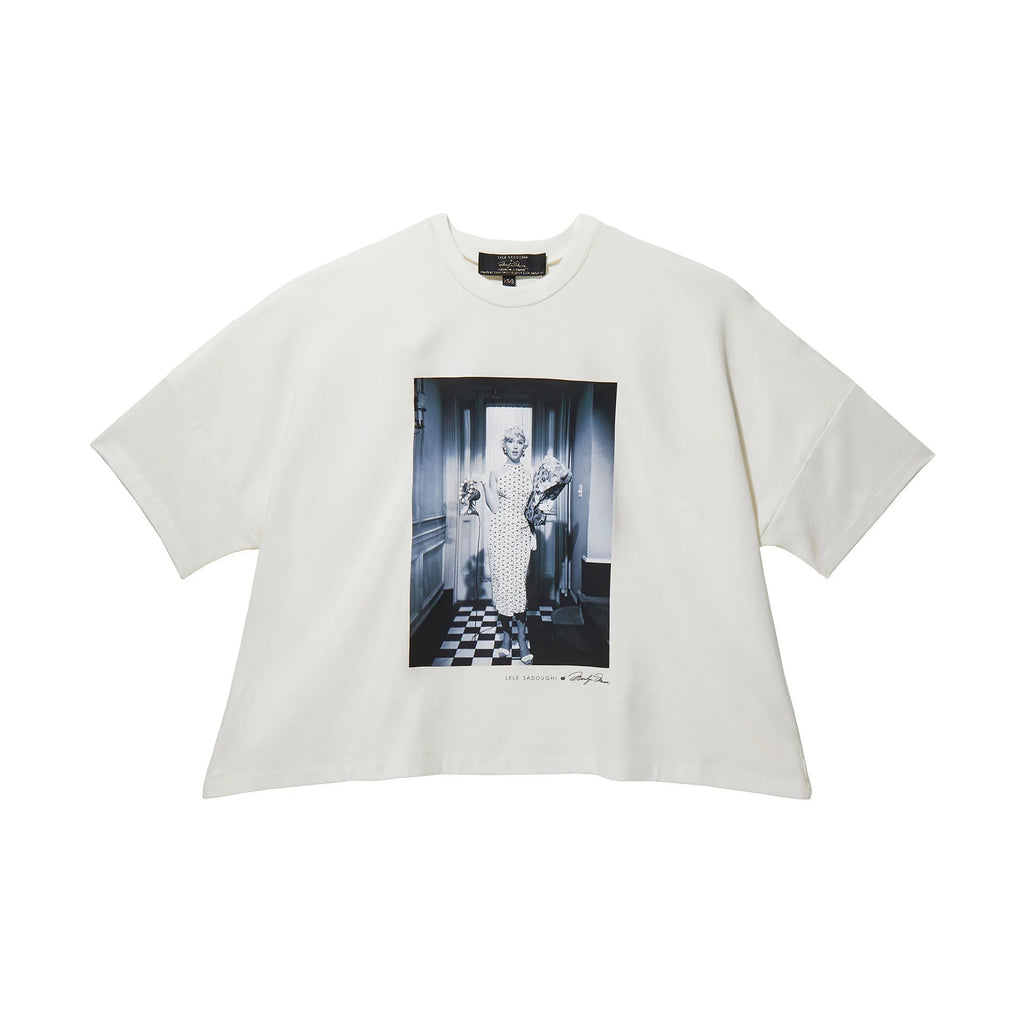 IVORY LELE SADOUGHI X MARILYN MONROE TEE