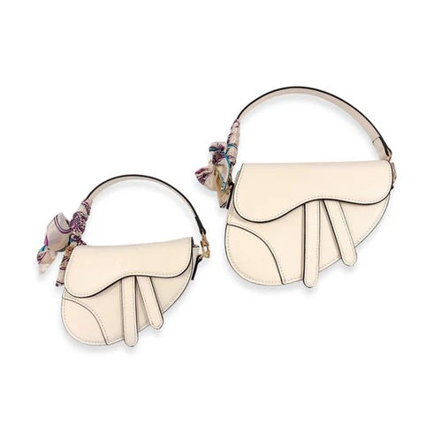 Saddle Purse W/ Scarf