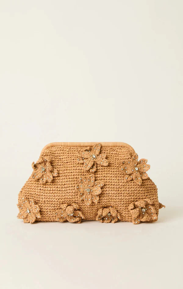 Pernella Clutch in Sand
