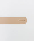 Wide Leather Band Tan
