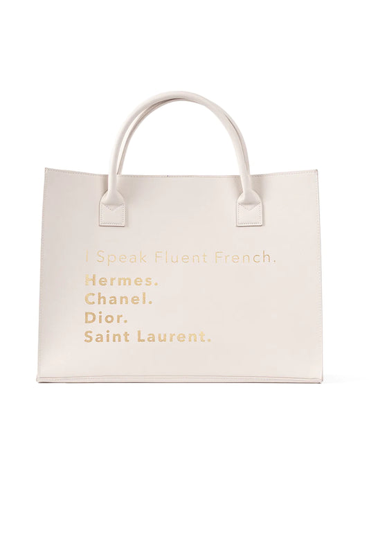 Fluent French Tote