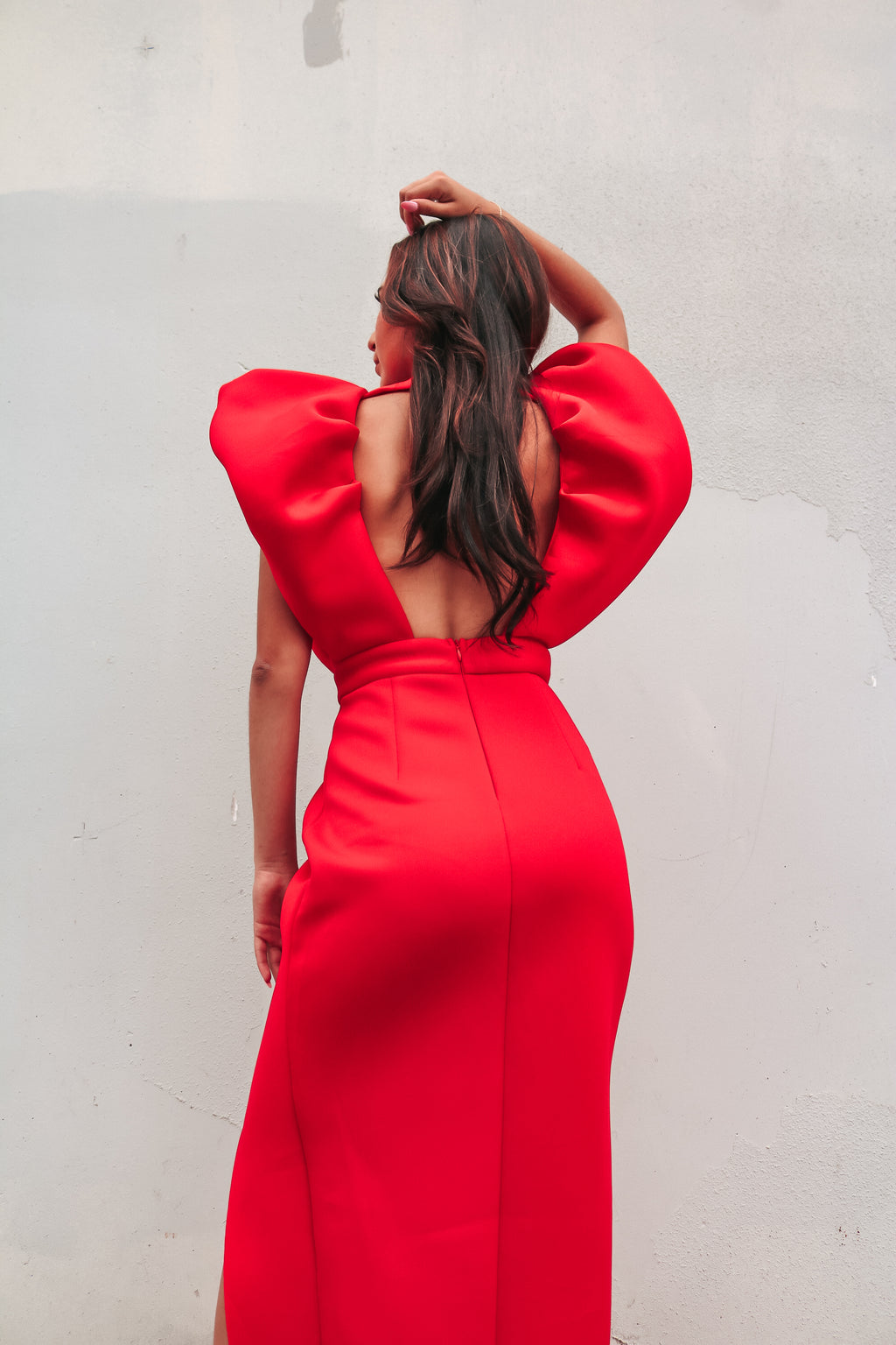 Malaysia Puff Sleeve Maxi