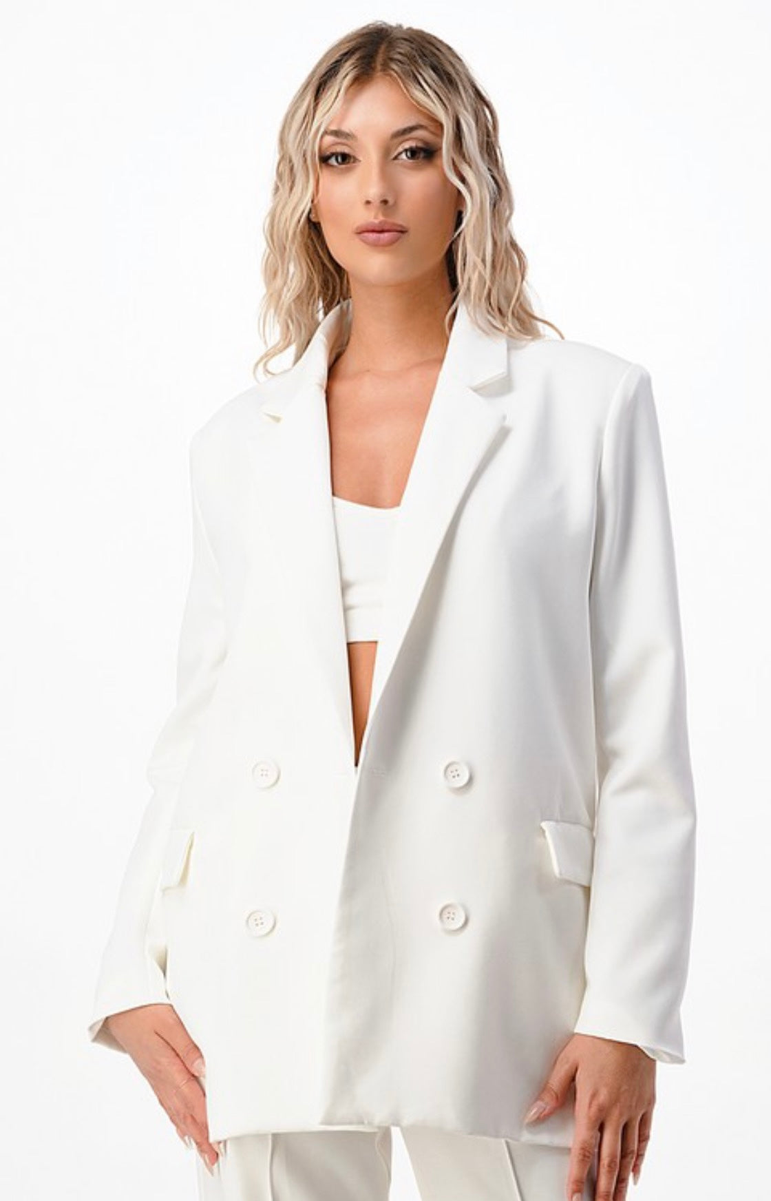 Montana White Blazer