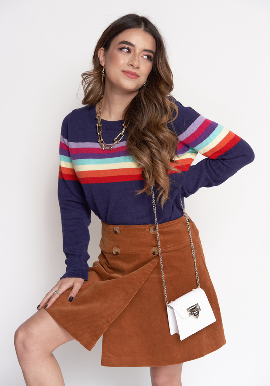 Kylie Corduroy Skirt