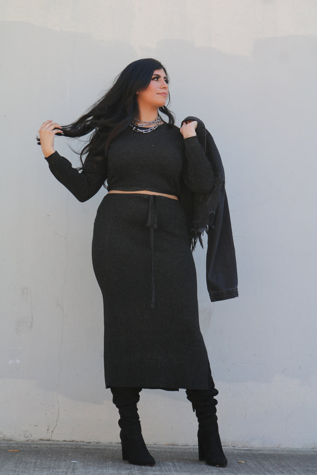 Bowery Glitter Skirt