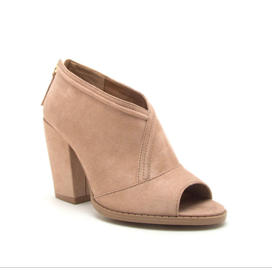 Wanderlust Peep Toe Bootie